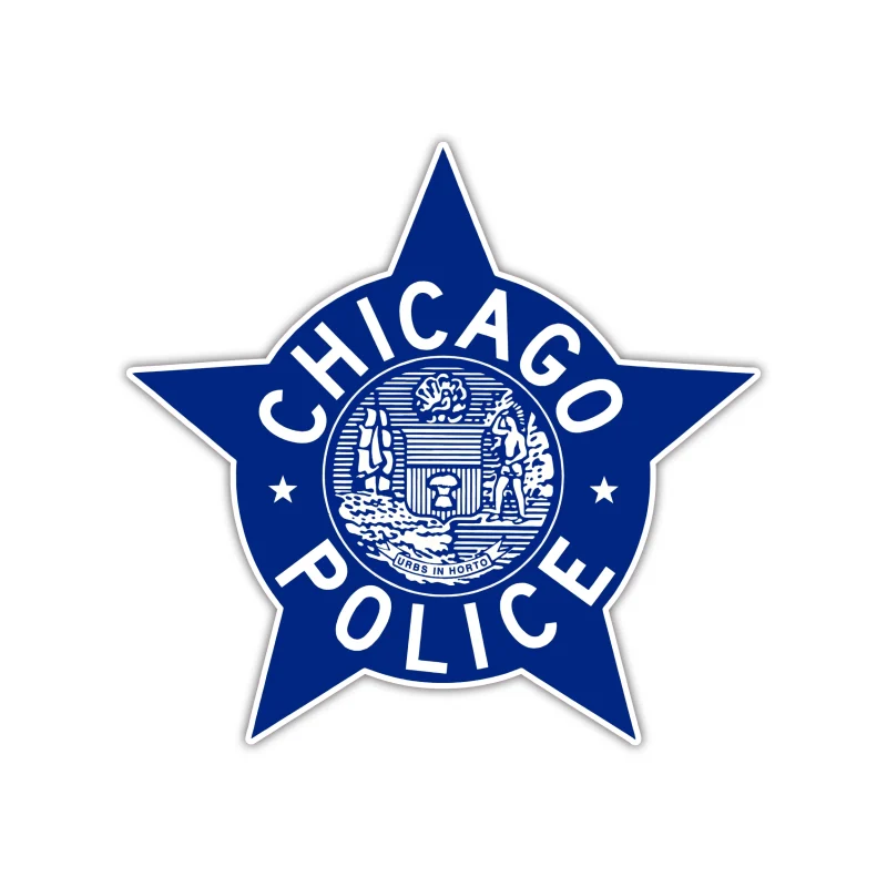 Custom for Jeff - Chicago PD - Full Color Vinyl Decal - Custom Size