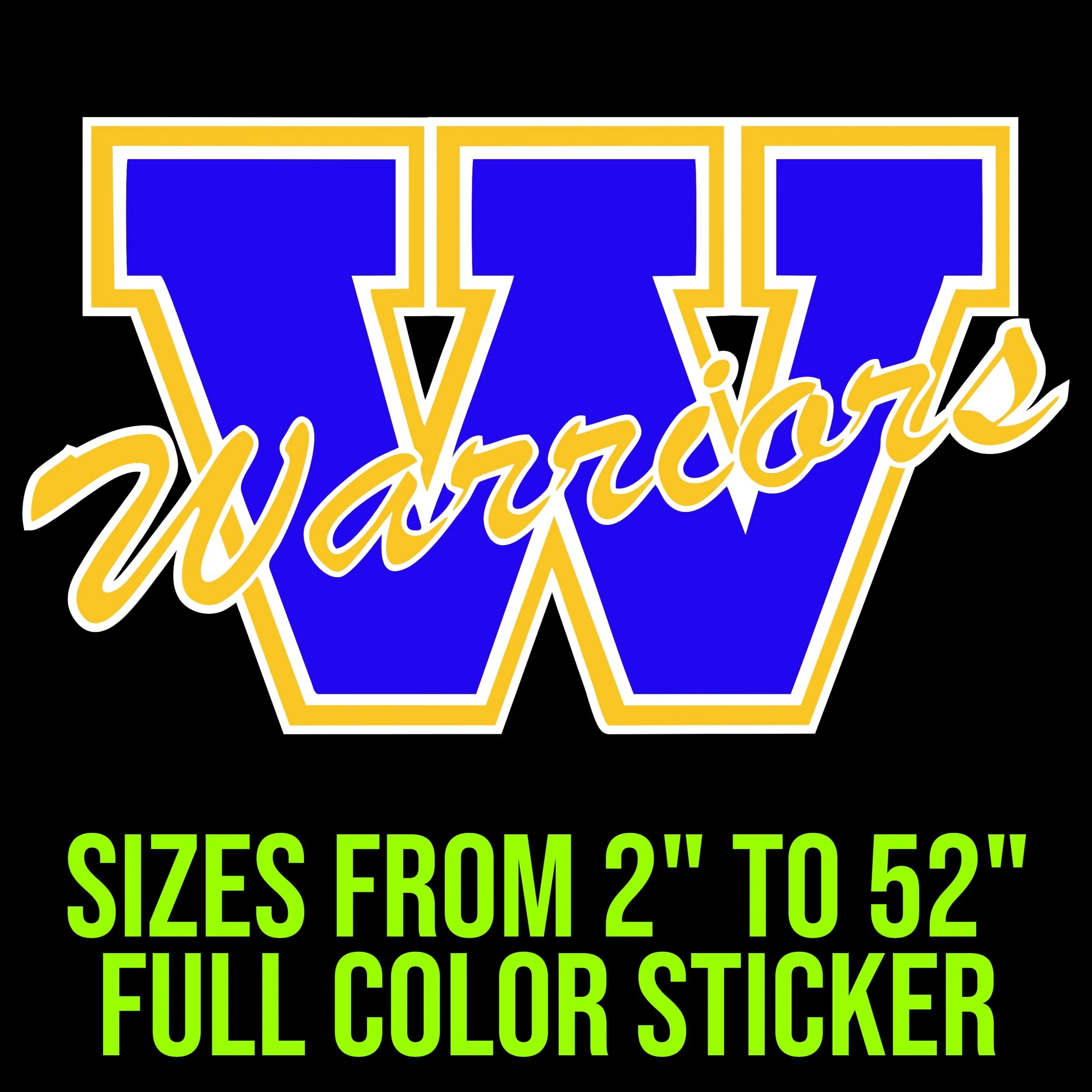 Custom for Nathan - Full Color Vinyl Decal