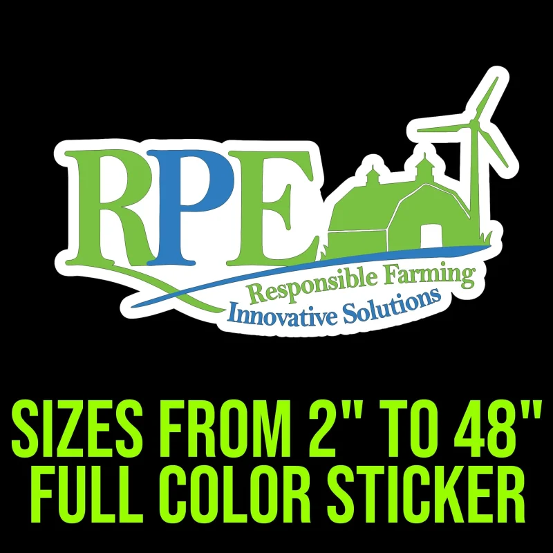 Custom for Nathan - RPE - Full Color Vinyl Decal