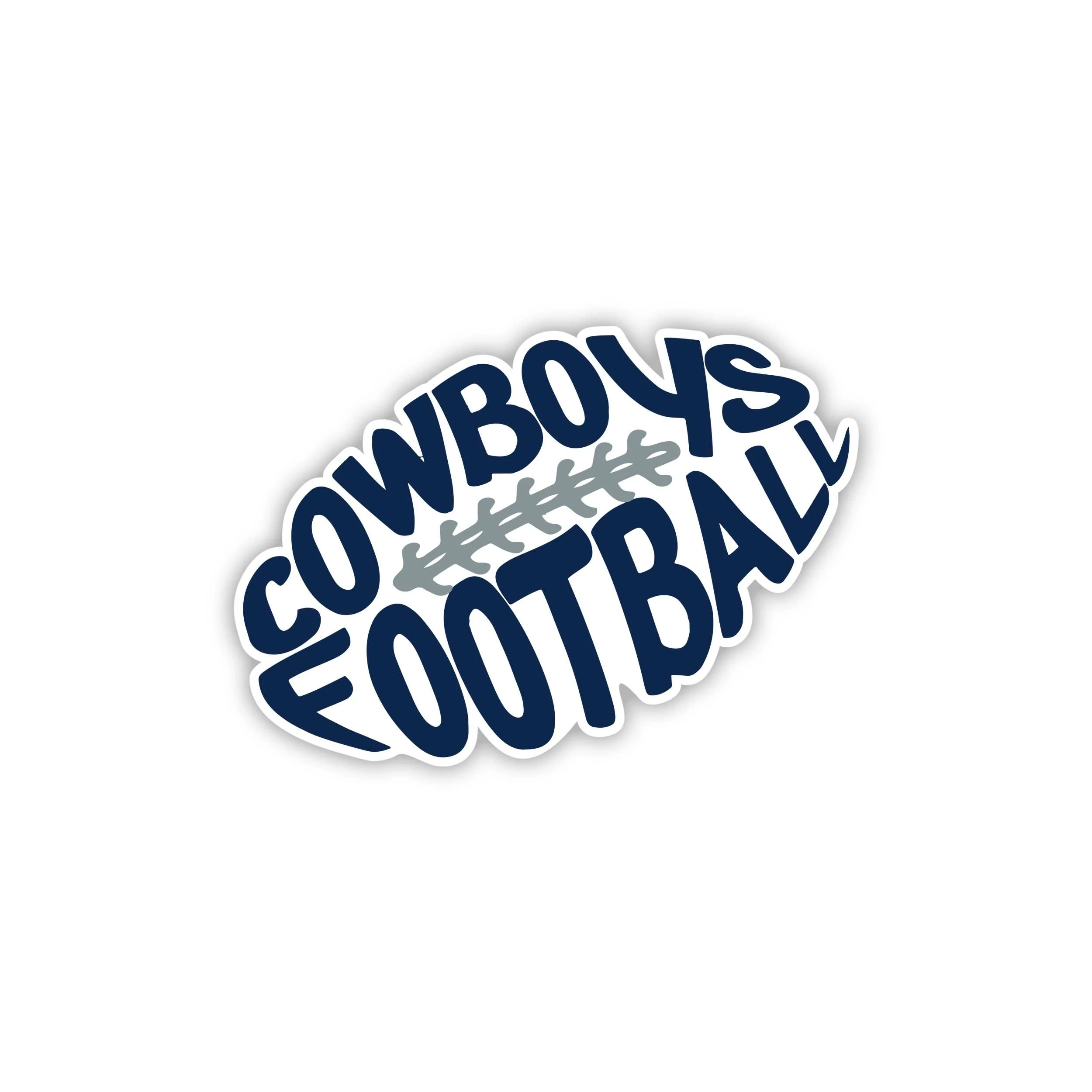 Dallas Cowboys - Football - Full Color Vinyl Sticker - Custom Size