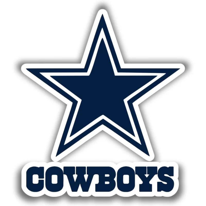 Dallas Cowboys - Iron On DTF Transfer - Custom Size