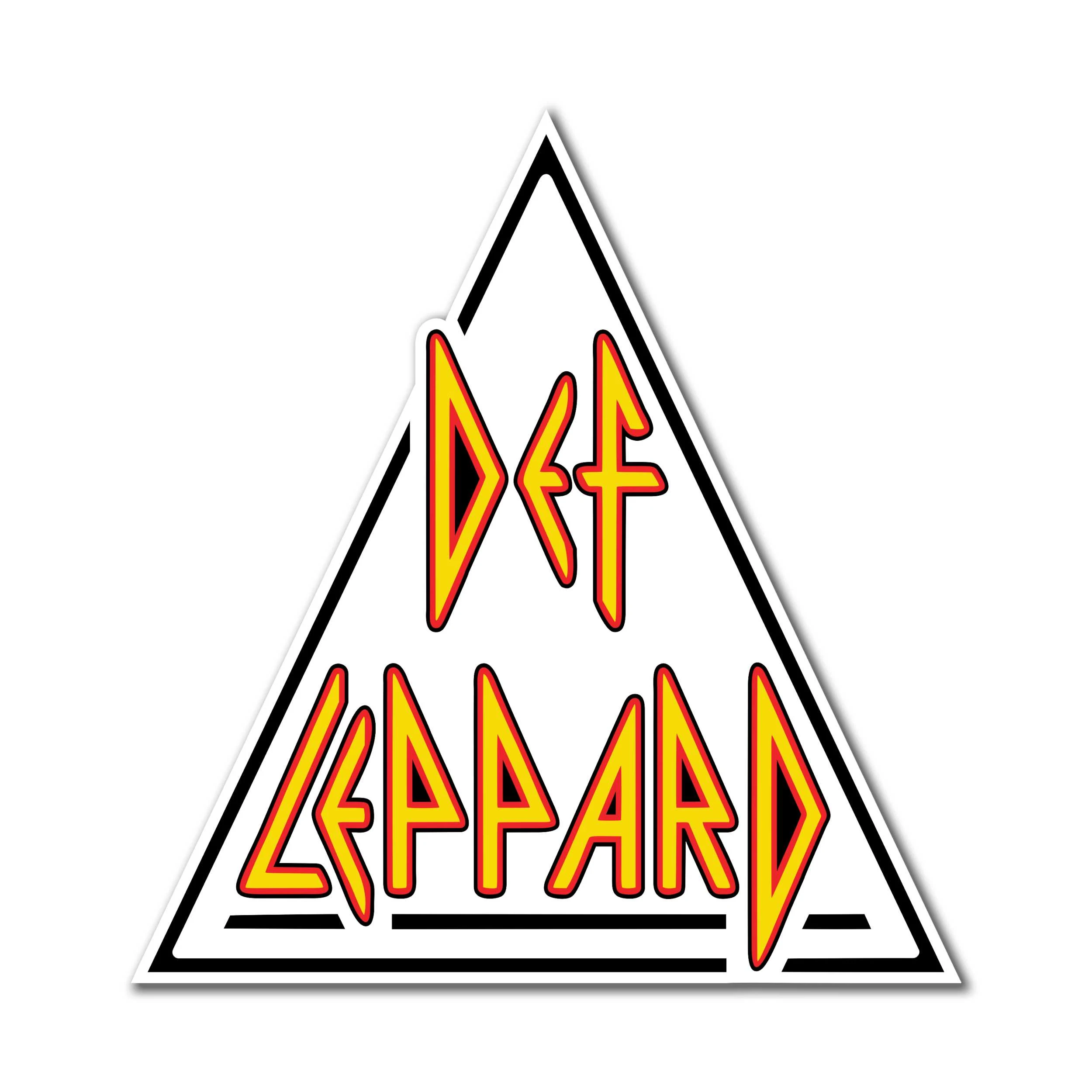 Def Leppard Full Color Vinyl Decal - Custom Size