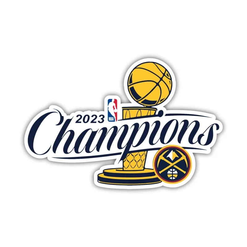 Denver Nuggets - 2023 Champions - Iron On DTF Transfer - Custom Size
