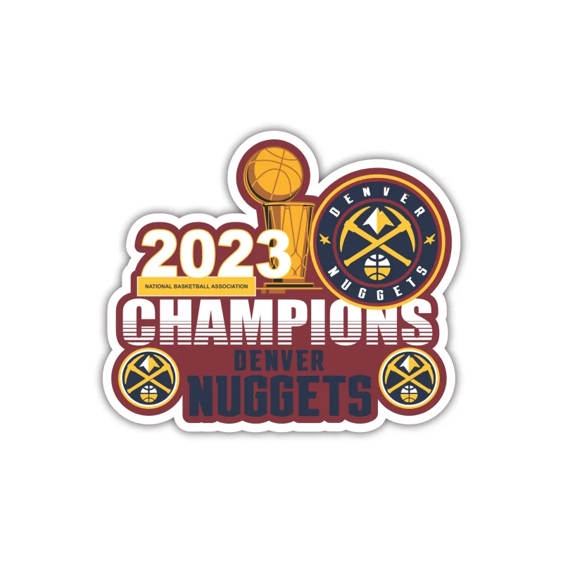Denver Nuggets - 2023 Champions - Temporary Tattoo
