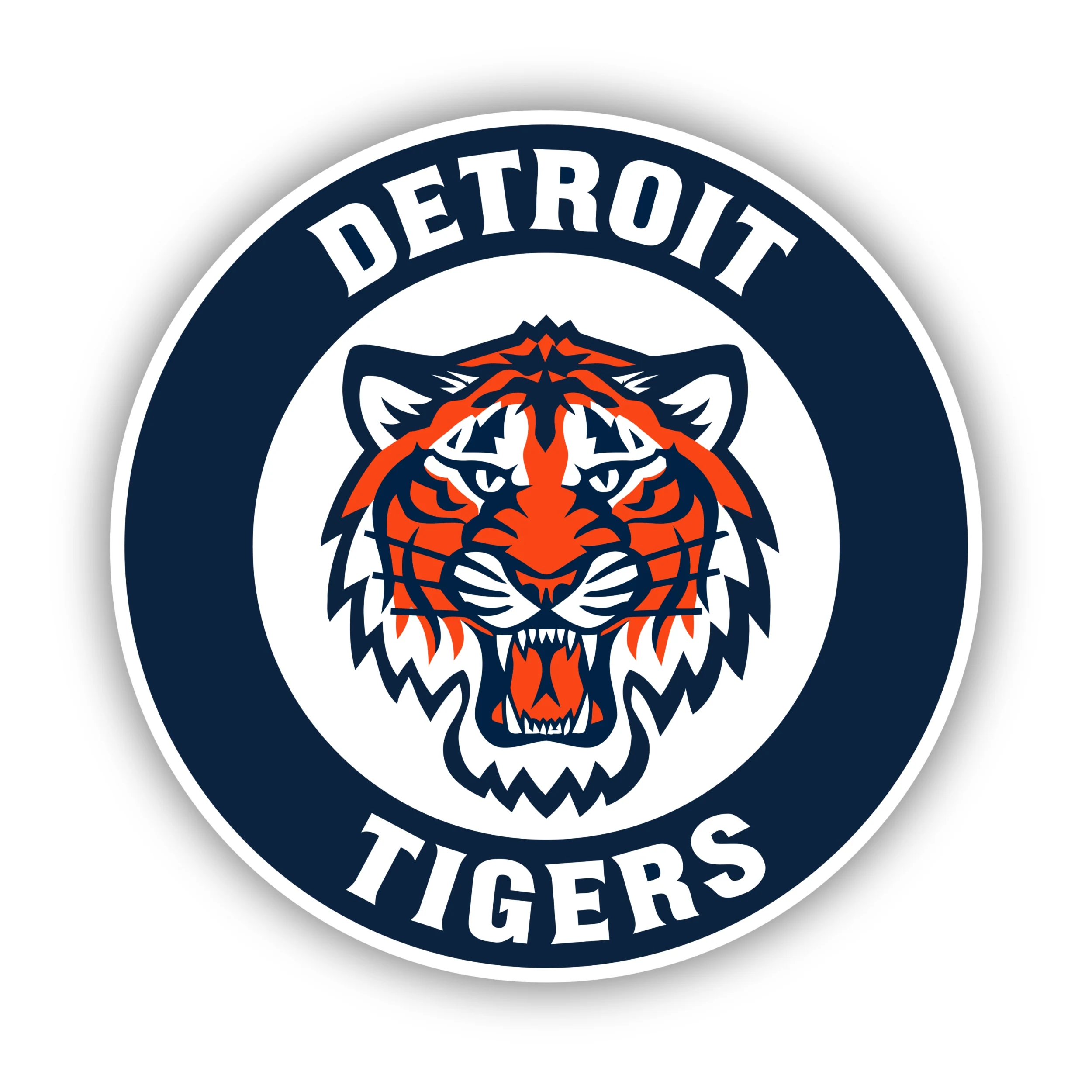 Detroit Tigers - Tiger Circle - Temporary Tattoo