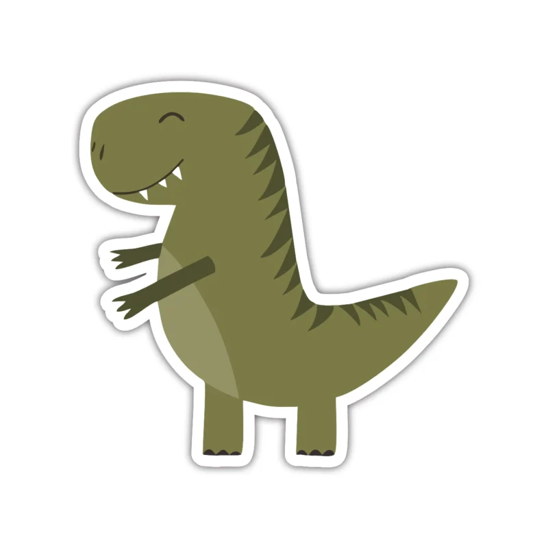 Dinosaur - Iron On DTF Transfer - Custom Size