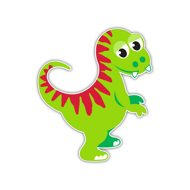 Dinosaur - Iron On DTF Transfer - Custom Size
