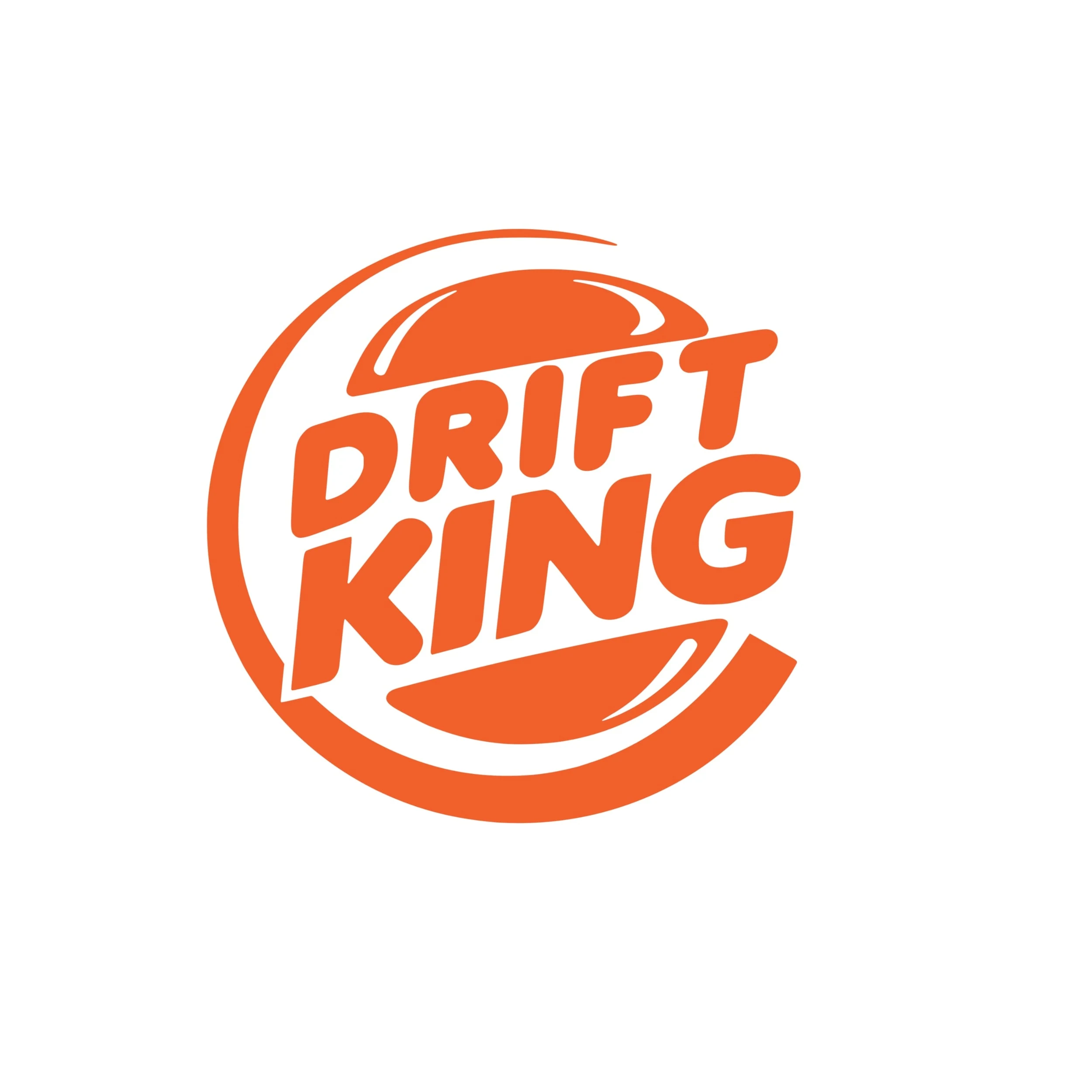Drift King Vinyl Decal - Custom Size