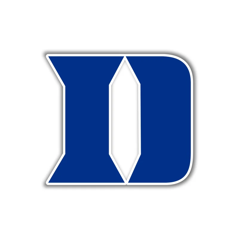 Duke Blue Devils - D - Iron On DTF Transfer - Custom Size