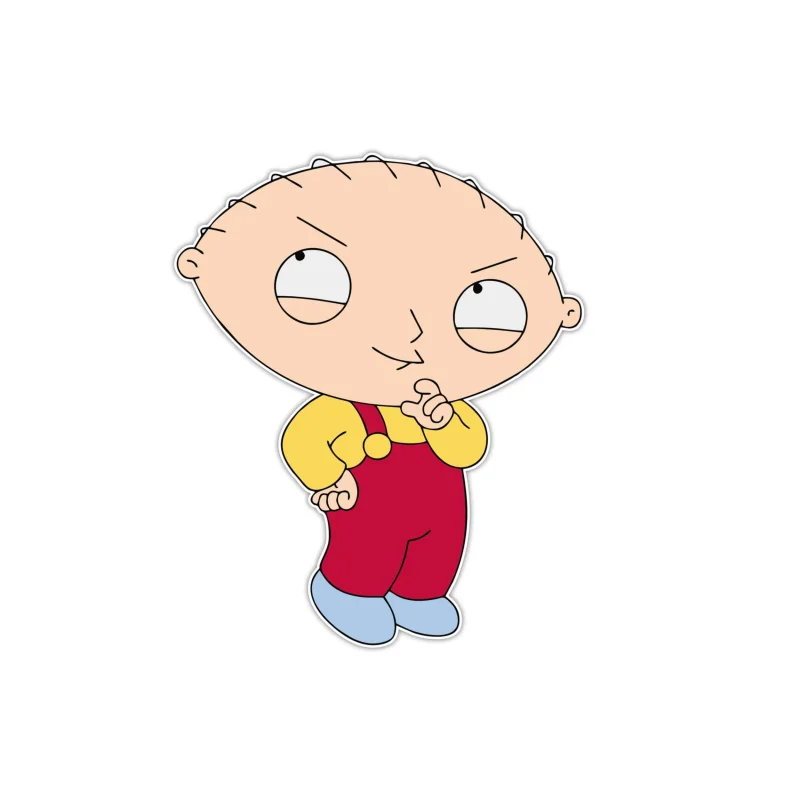 Family Guy - Full Color Vinyl Sticker - Custom Size