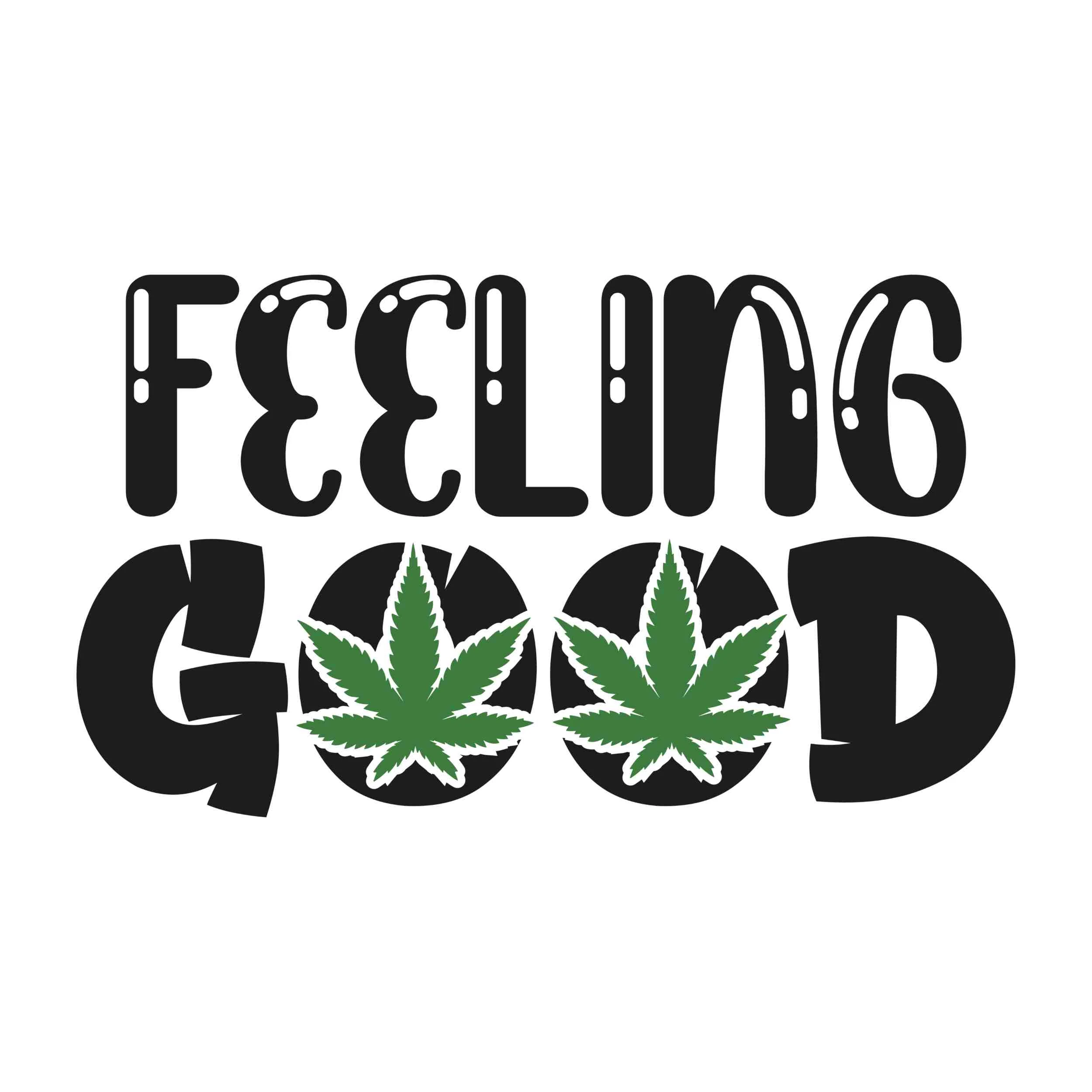FEELING GOOD - Iron On DTF Transfer - Custom Size