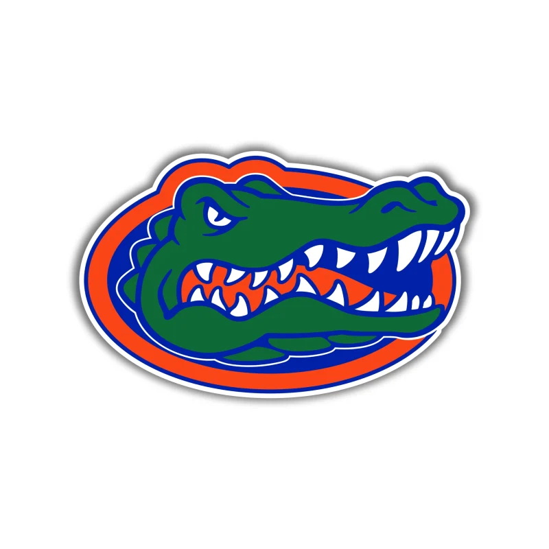 Florida Gators - Gator Head - Temporary Tattoo