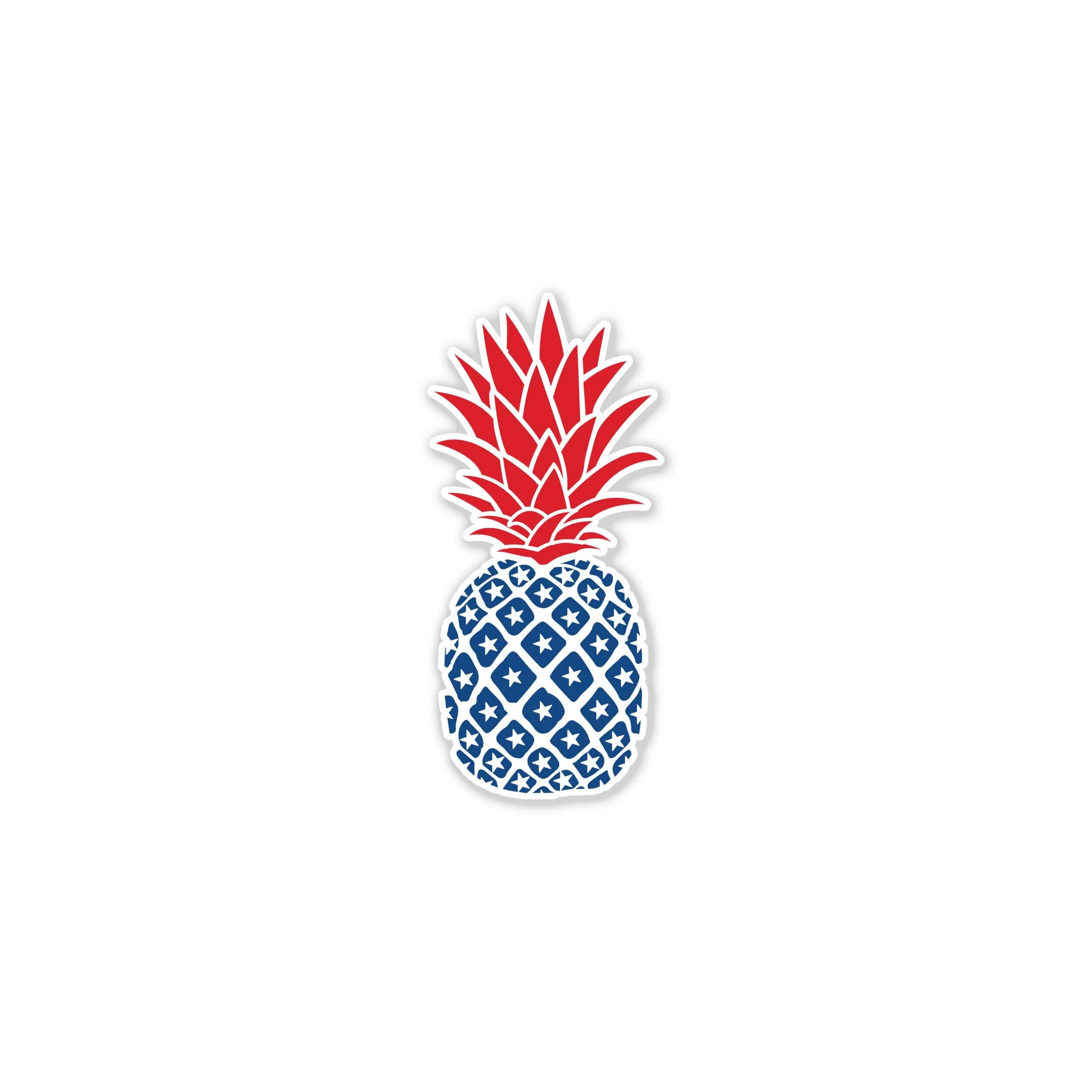 Fourth Of July Full Color Vinyl Sticker - Custom Size