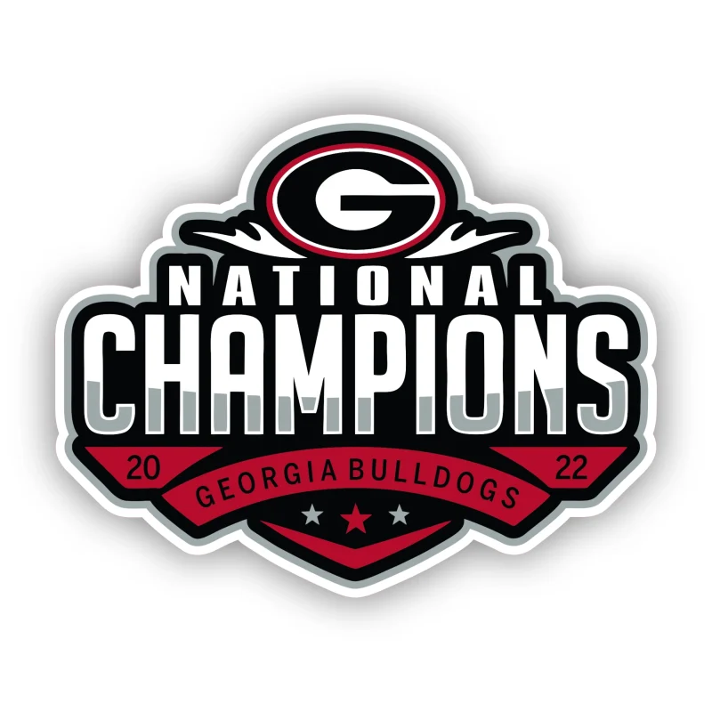 Georgia Bulldogs - National Champions 2022 - Iron On DTF Transfer - Custom Size