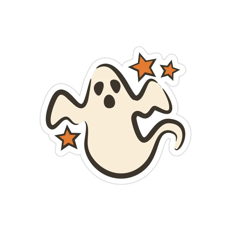 Ghost - Full Color Vinyl Decal - Custom Size