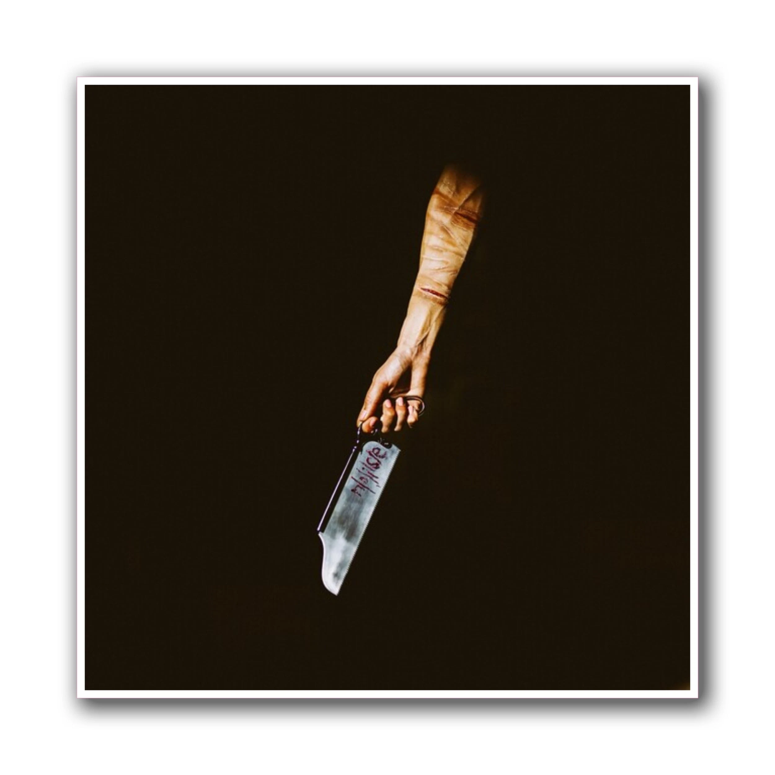 Ghostemane Album Cover Full Color Vinyl Decal - Custom Size