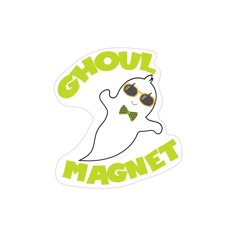 Ghoul Magnet Full Color Vinyl Decal - Custom Size
