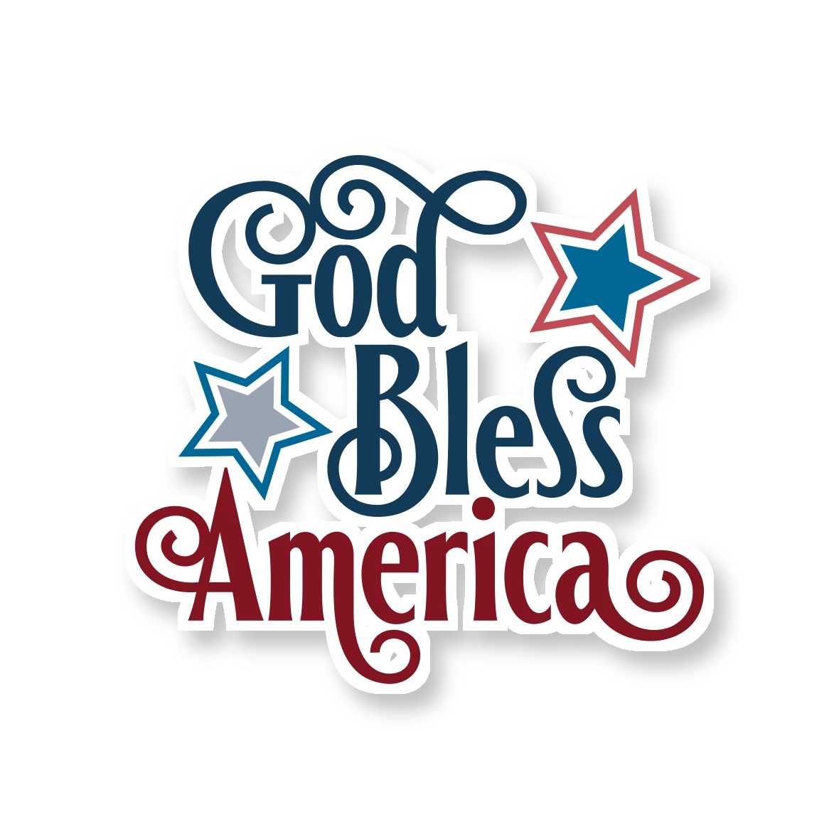 God Bless America - Temporary Tattoo
