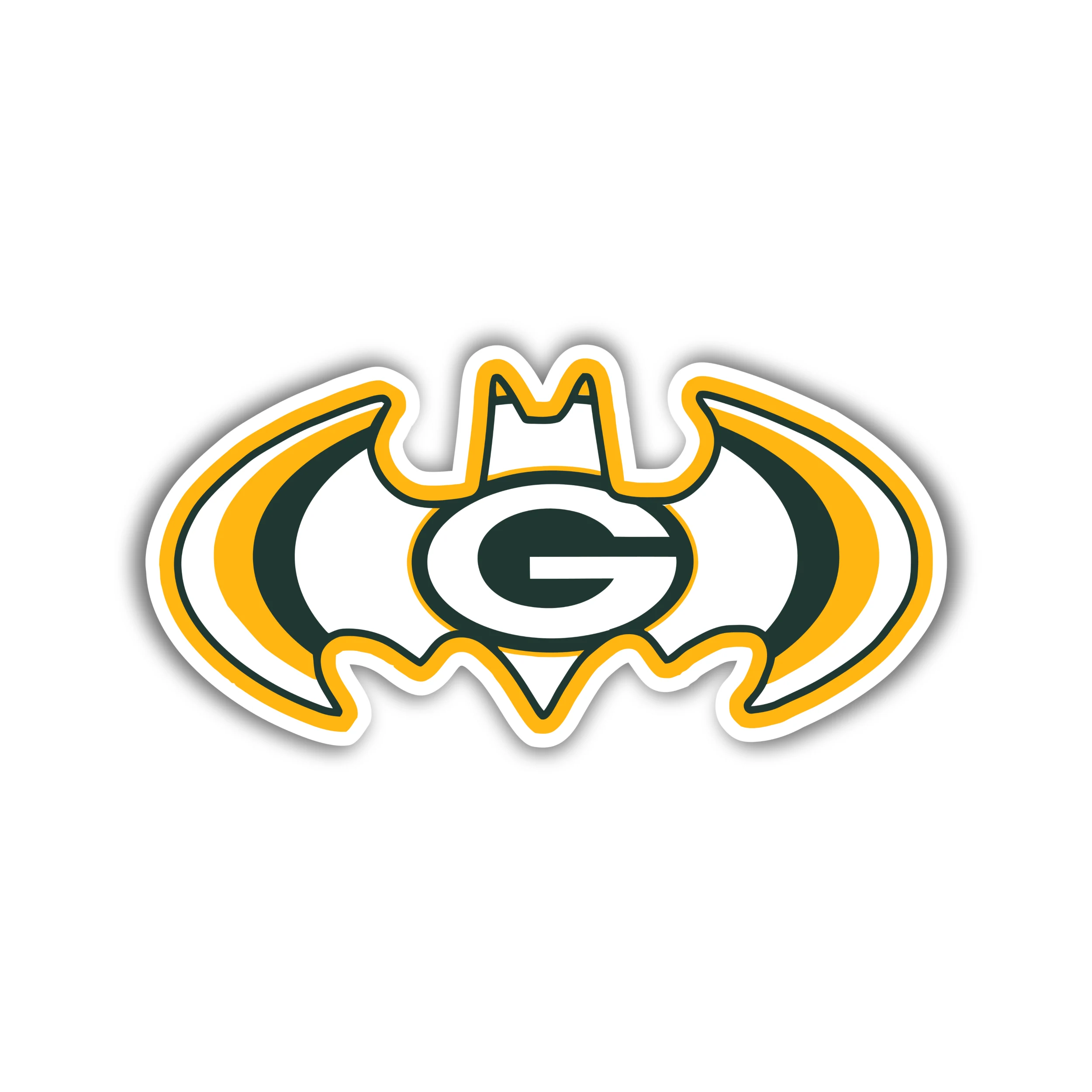 Green Bay Packers - Batman - Temporary Tattoo