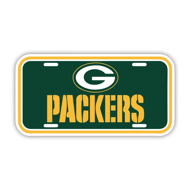 Green Bay Packers - Plates - Iron On DTF Transfer - Custom Size