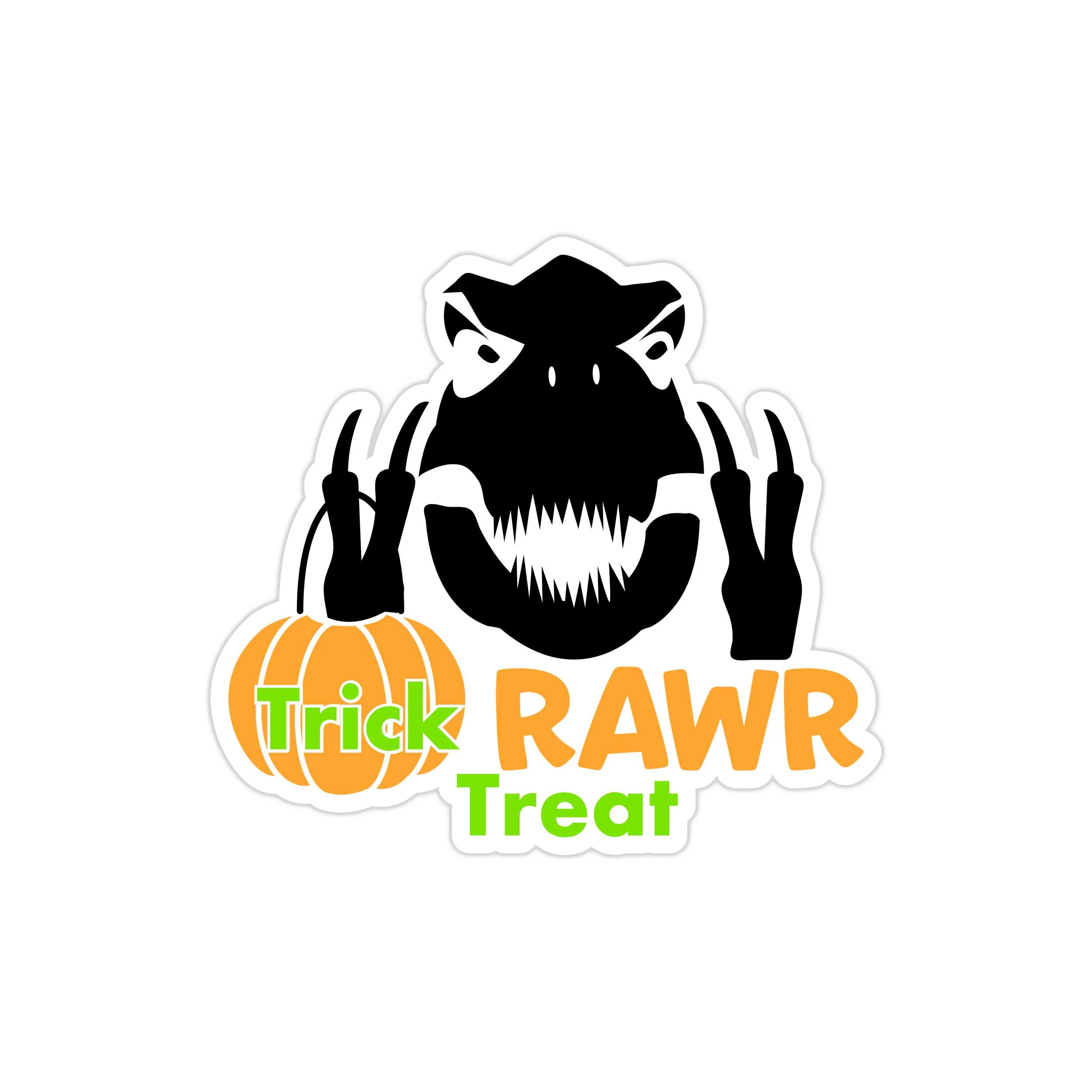 Halloween Full Color Vinyl Decal - Custom Size