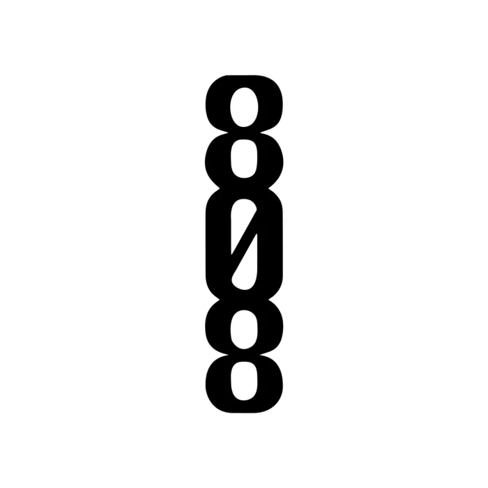 Hawaii Area Code – 808 – Custom Size – Sports Stickers USA