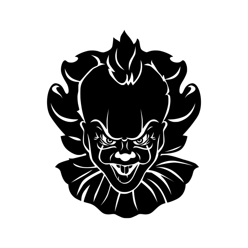 Horror- Pennywise - Vinyl Decal - Custom Size