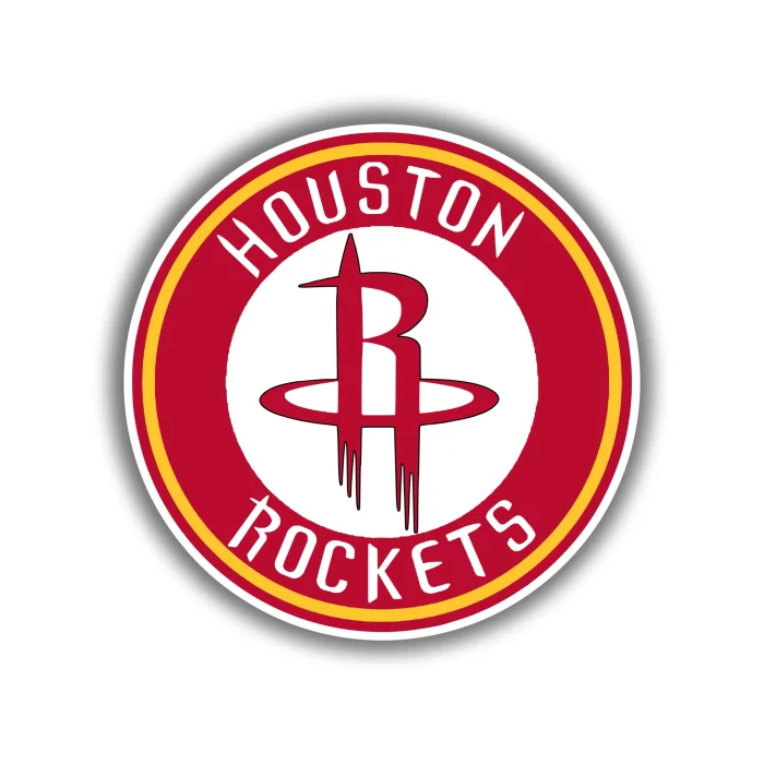Red/yellow R Rockets Banner Houston Rockets – Red Circle With R – Temporary Tattoo – Sports ...