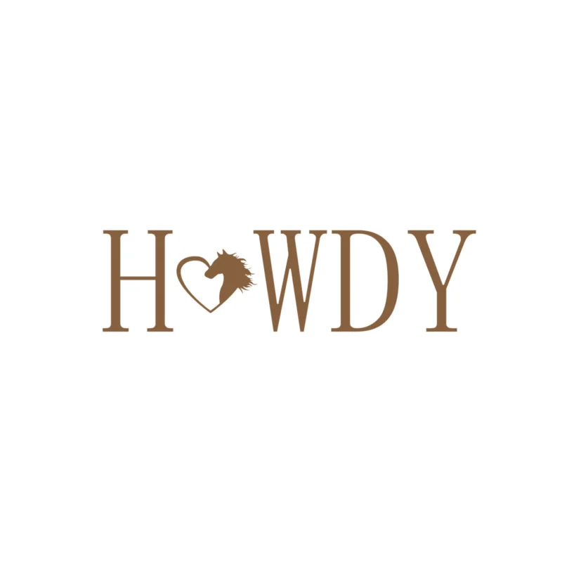 Howdy - Vinyl Decal - Custom Size