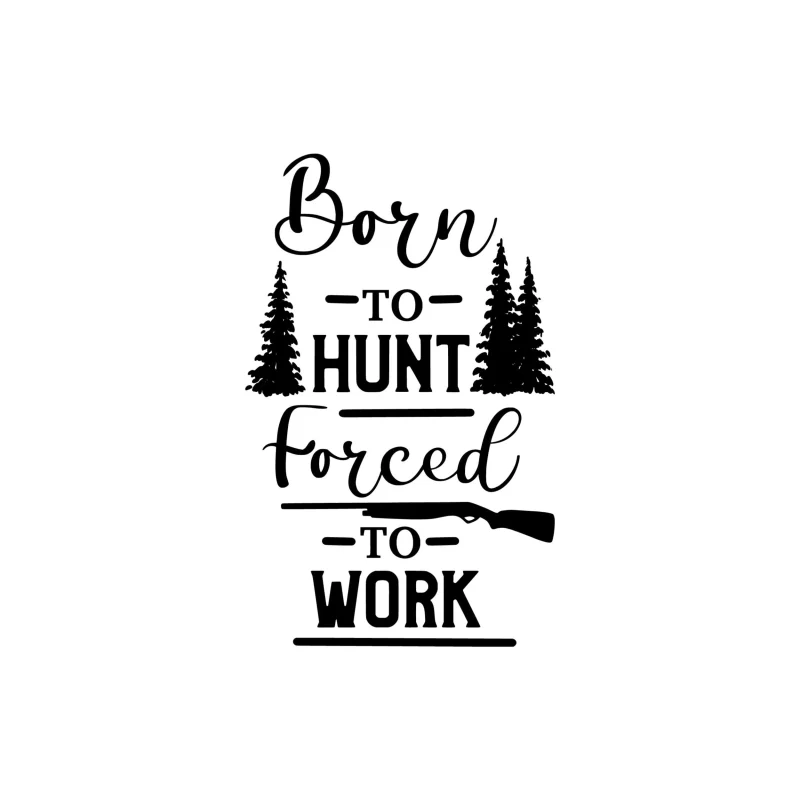 Hunting Vinyl Decal - Custom Size