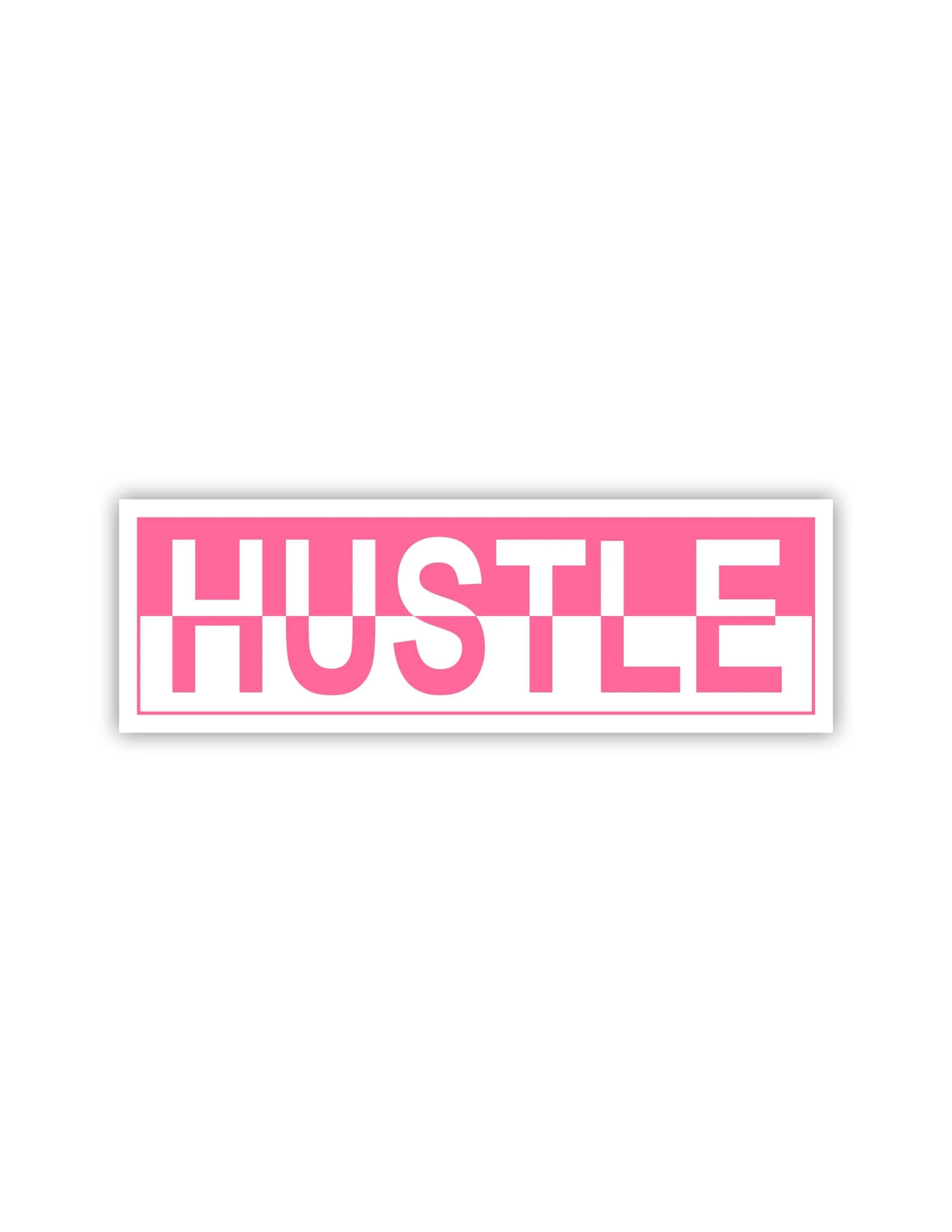 Hustle Full Color Vinyl Decal