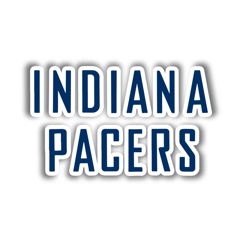 Indiana Pacers - Name - Iron On DTF Transfer - Custom Size