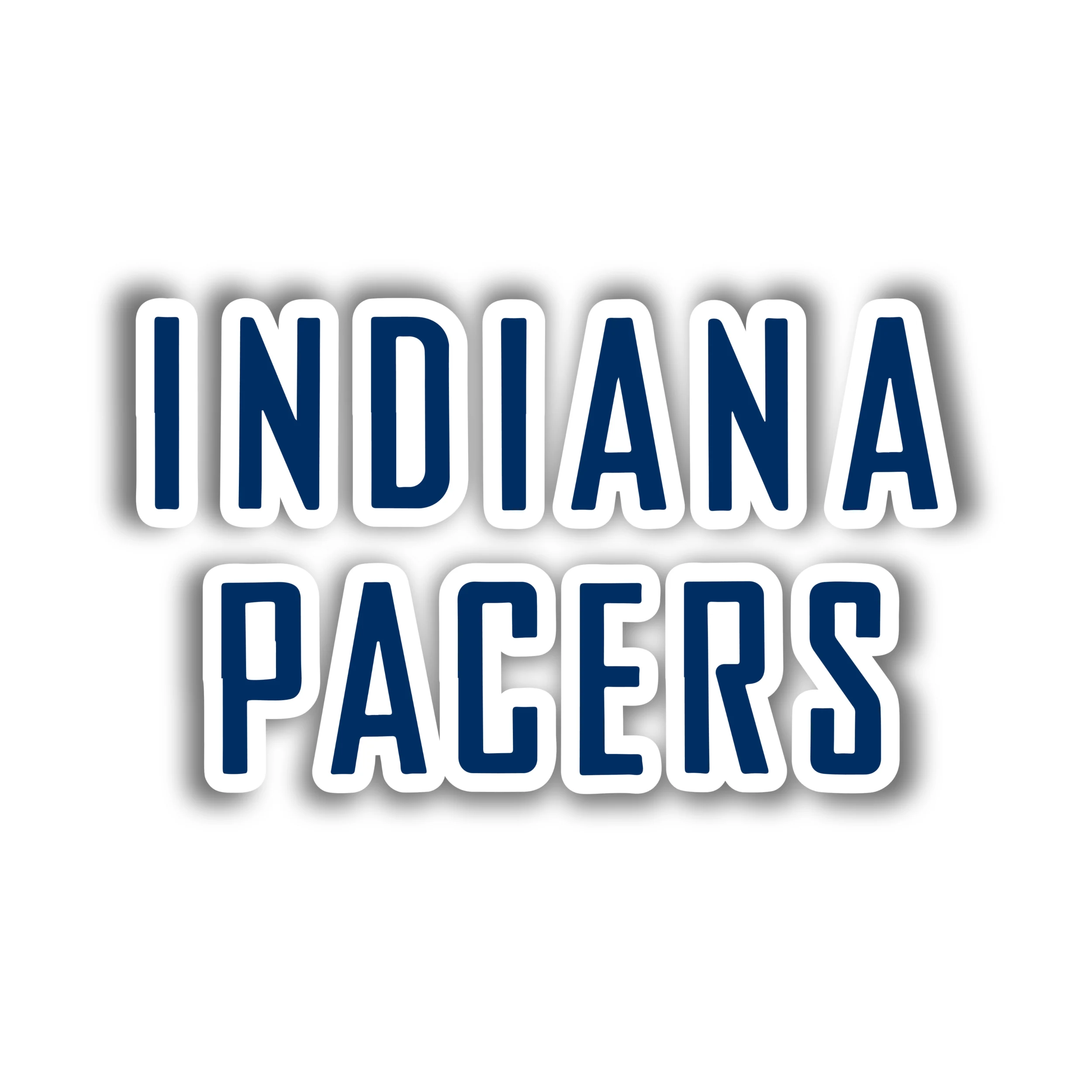 Indiana Pacers - Name - Iron On DTF Transfer - Custom Size