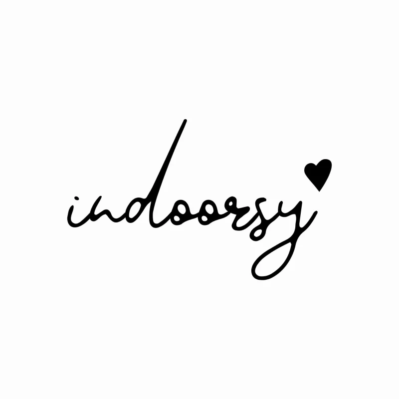 Indoorsy - Vinyl Decal- Custom Size