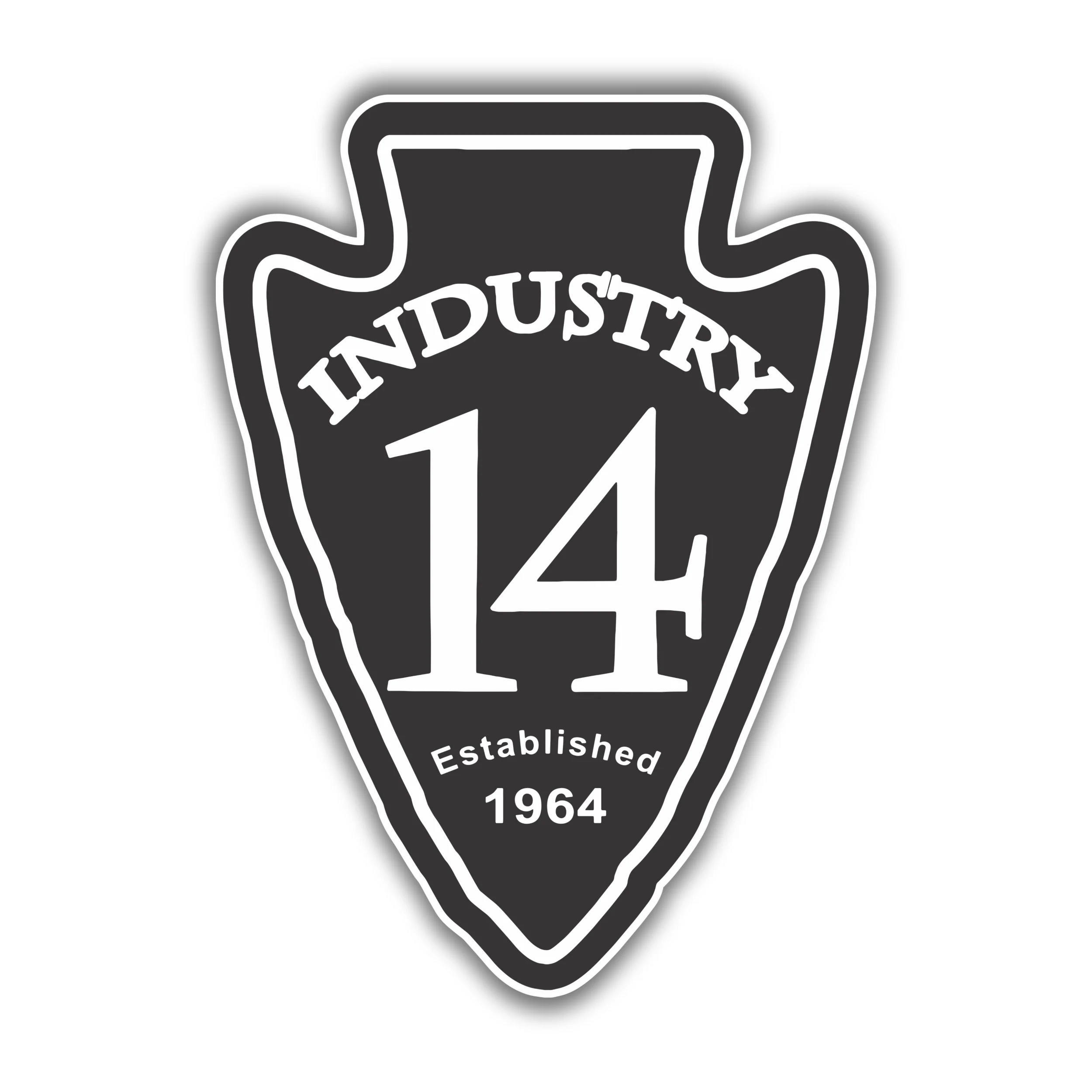 Industry 14 Full Color Vinyl Decal - Custom Size