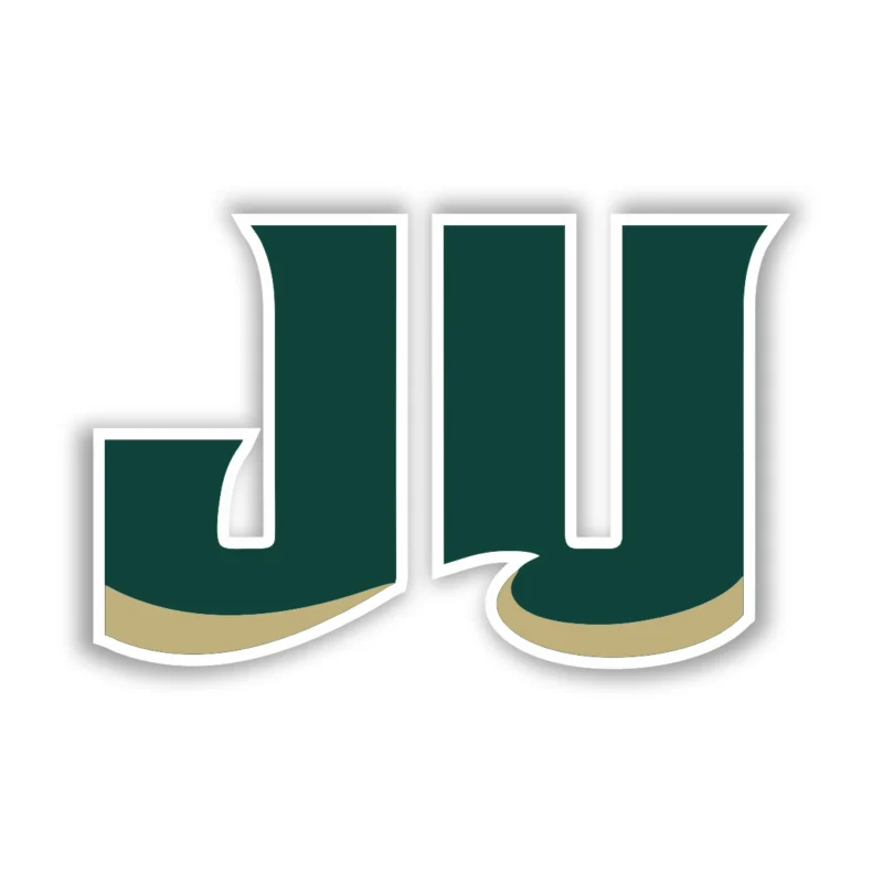 Jacksonville Dolphins - JU - Full Color Vinyl Decal - Custom Size