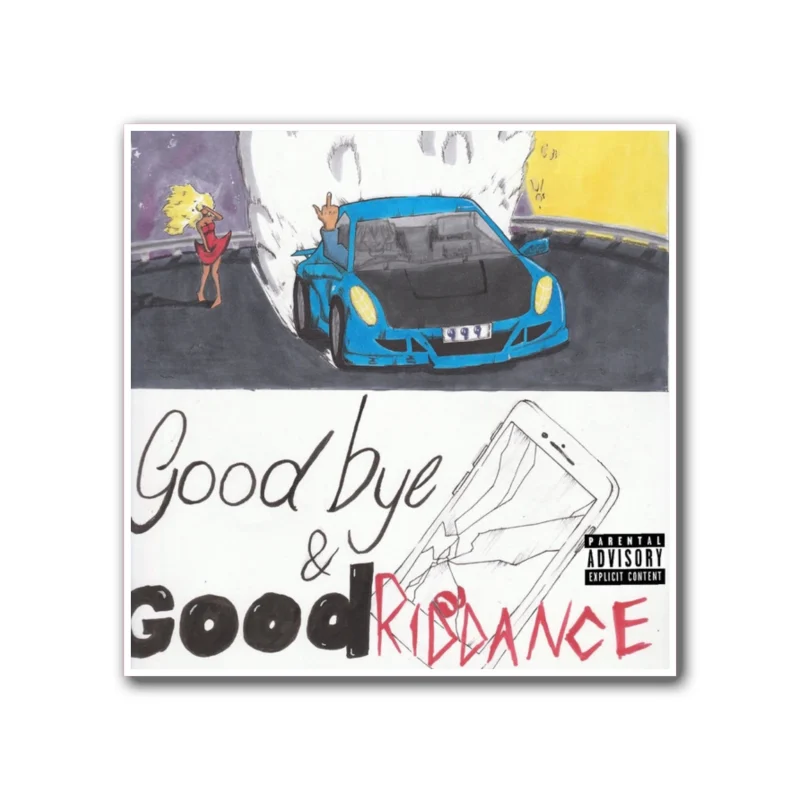 Juice Wrld Album Cover Full Color Vinyl Decal - Custom Size