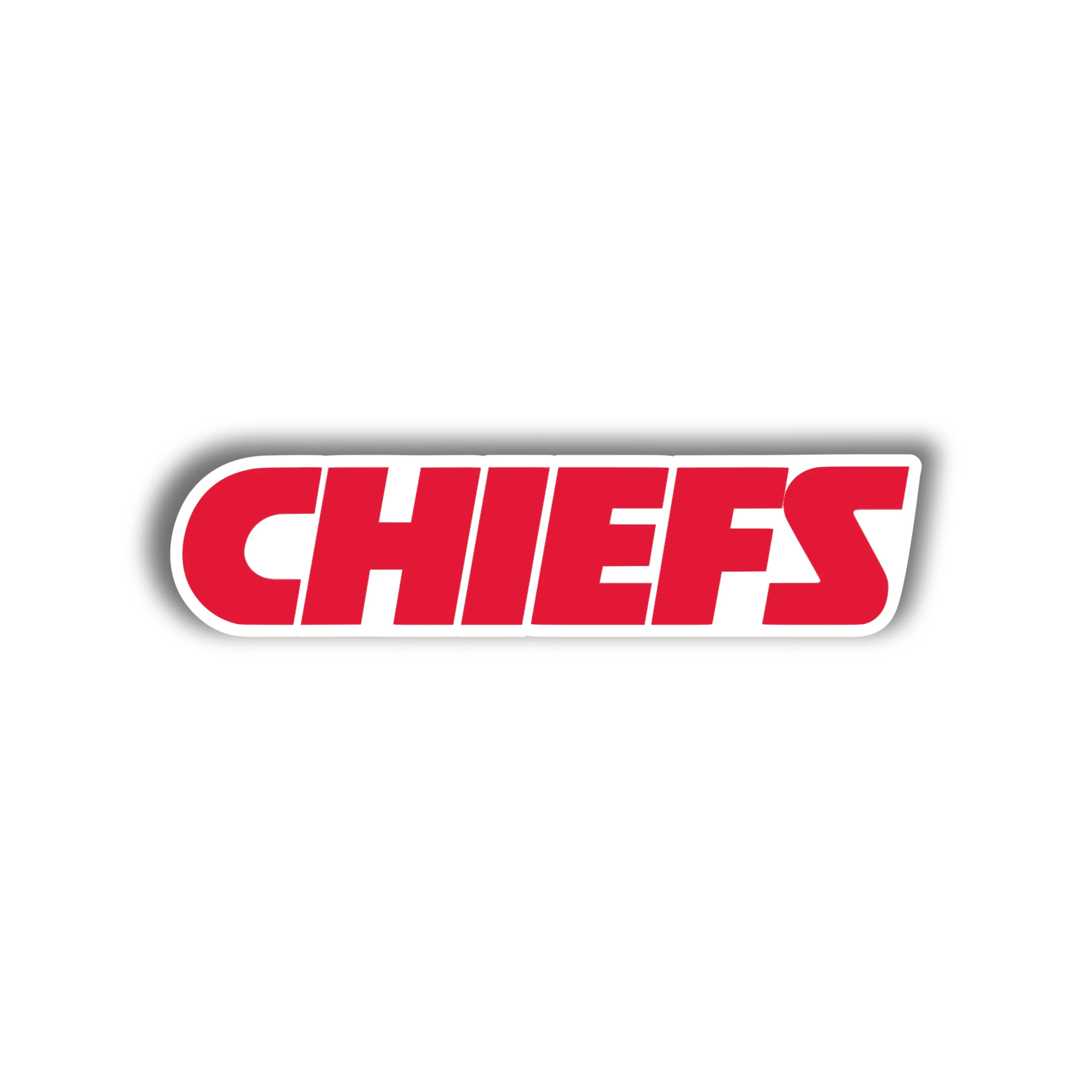Kansas City Chiefs Red Logo - Iron On DTF Transfer - Custom Size