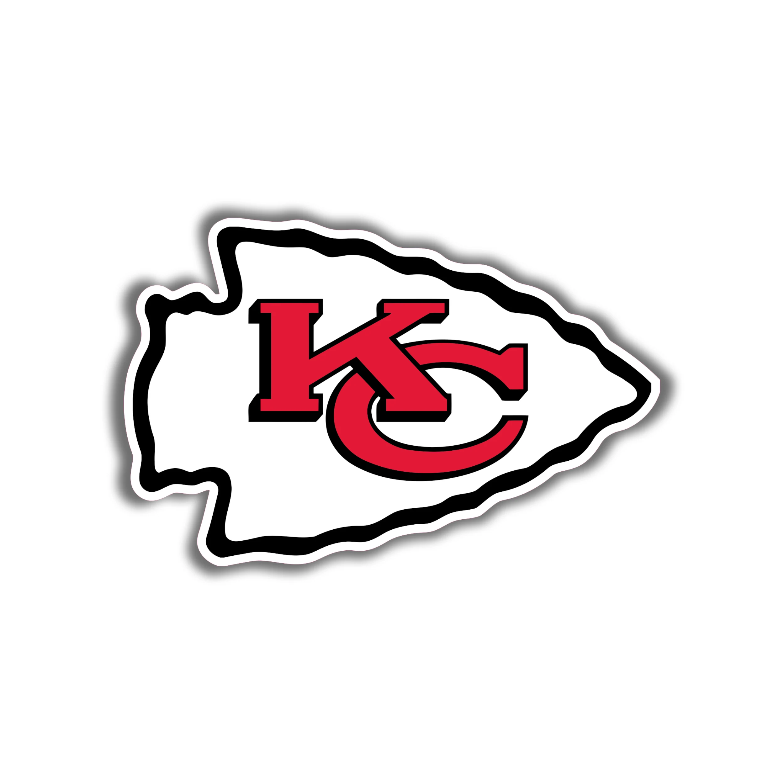 Kansas City Chiefs - White Arrow - Temporary Tattoo