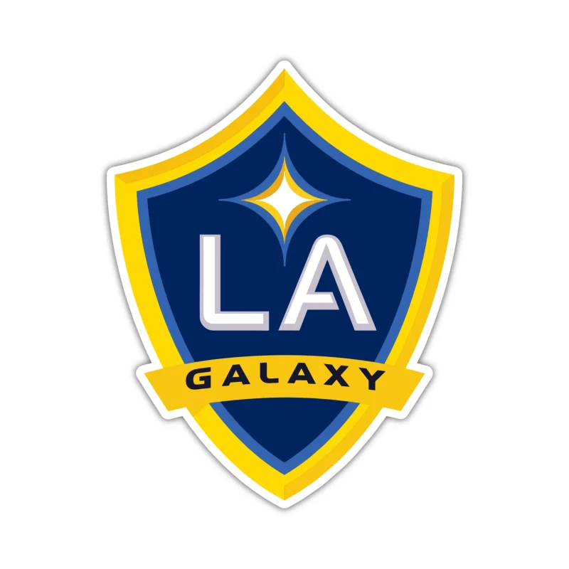 LA Galaxy - Logo - Iron On DTF Transfer - Custom Size