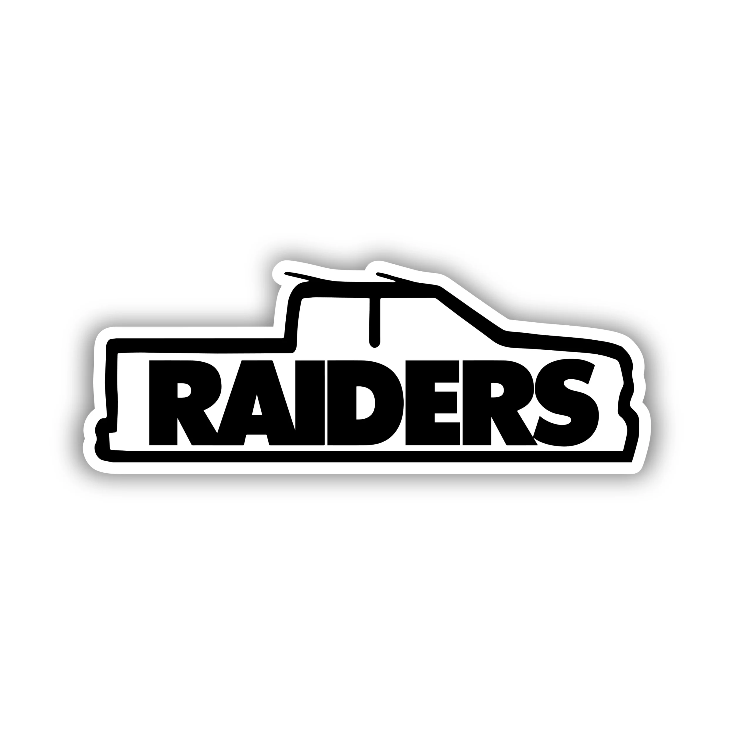 Las Vegas Raiders - Truck - Iron On DTF Transfer - Custom Size
