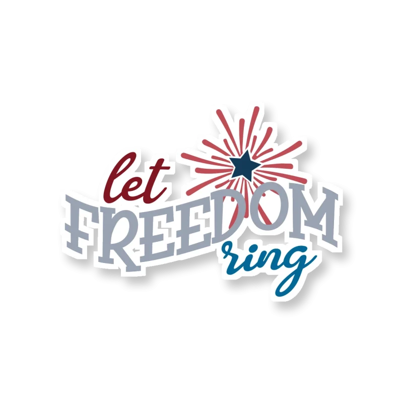 Let Freedom Ring - Temporary Tattoo