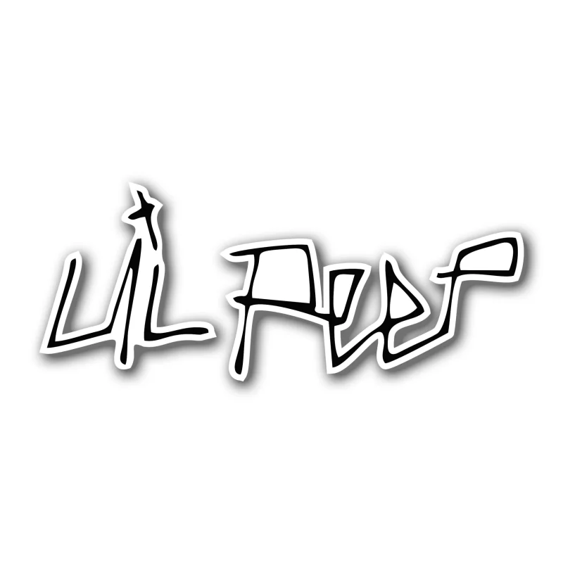 Lil Peep Full Color Vinyl Decal - Custom Size