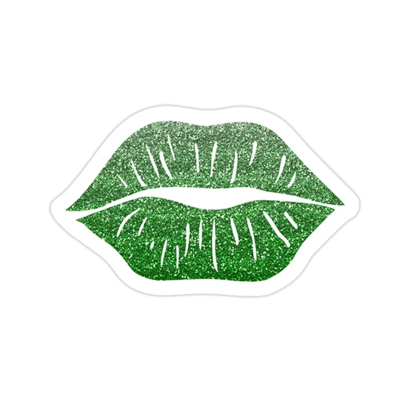 Lips - Full Color Vinyl Sticker - Custom Size