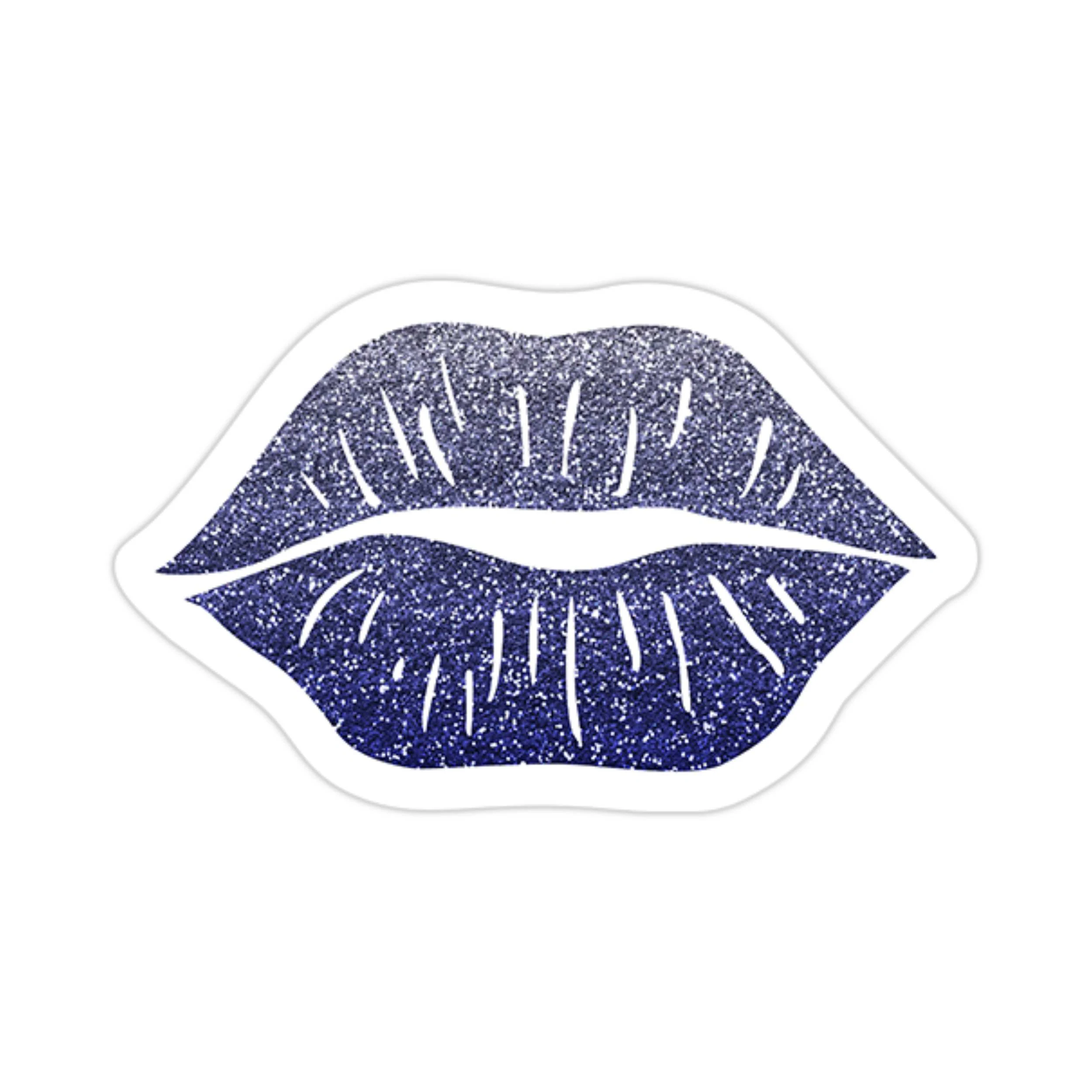 Lips - Full Color Vinyl Sticker - Custom Size