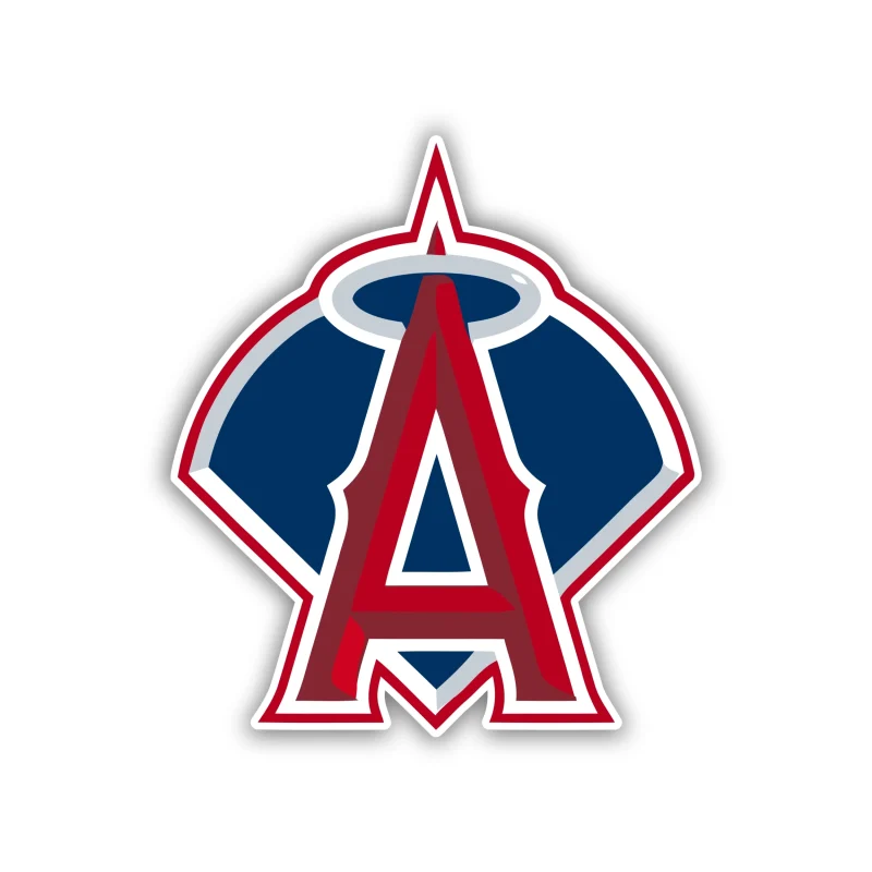 Los Angeles Angels - A With Plate - Iron On DTF Transfer - Custom Size