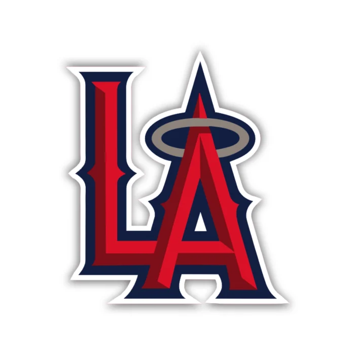 Los Angeles Angels – LA – Temporary Tattoo – Sports Stickers USA