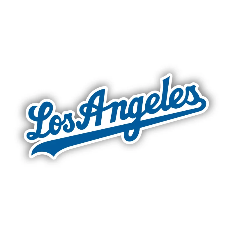 Los Angeles Dodgers - Los Angeles - Iron On DTF Transfer - Custom Size