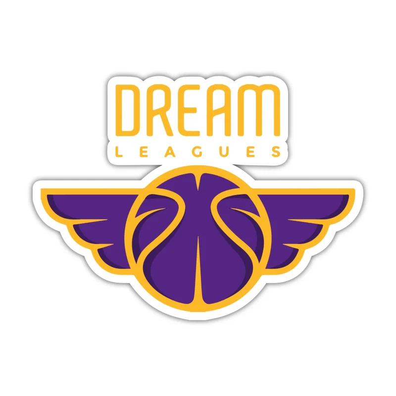 Los Angeles Lakers - Dream Leagues - Iron On DTF Transfer - Custom Size
