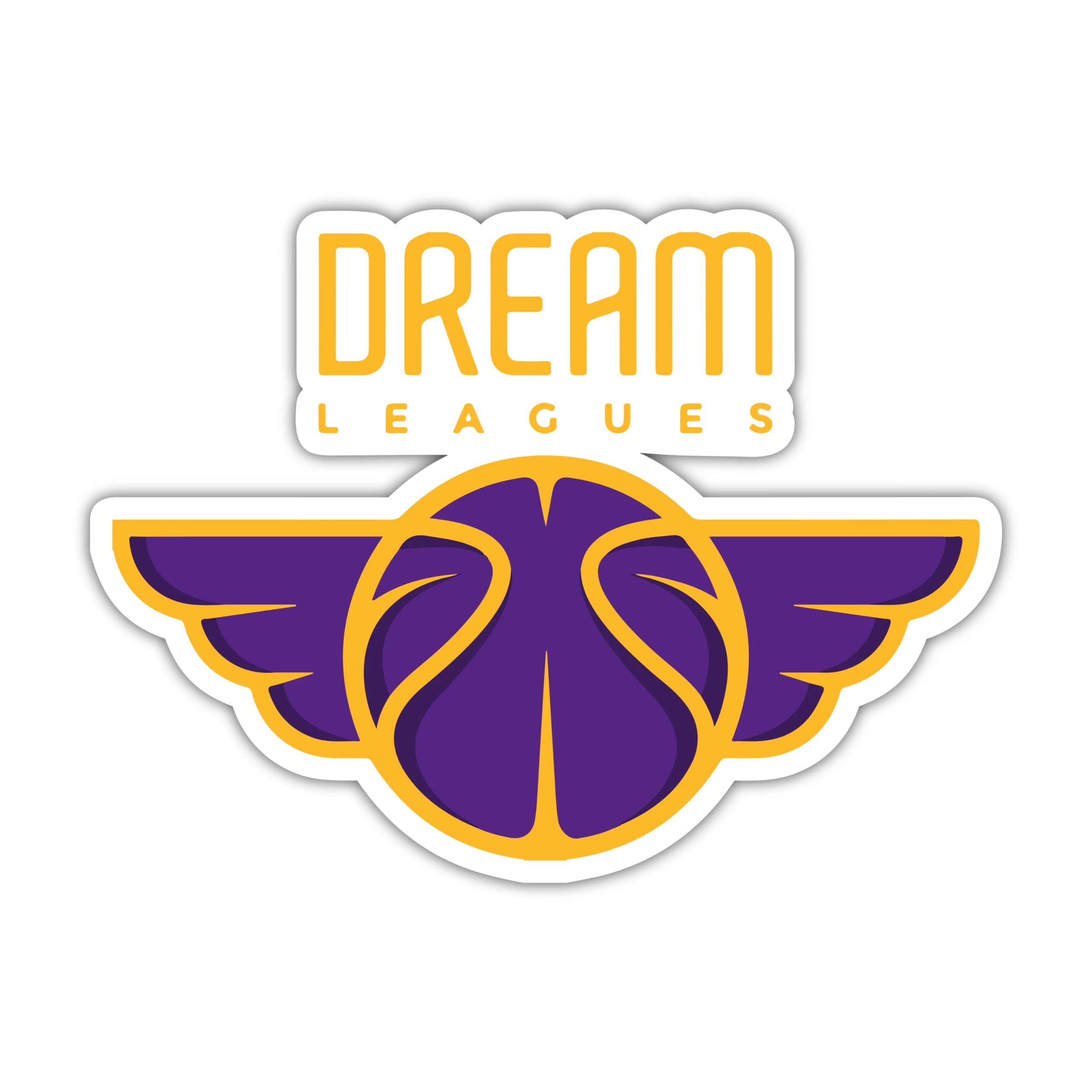 Los Angeles Lakers - Dream Leagues - Iron On DTF Transfer - Custom Size